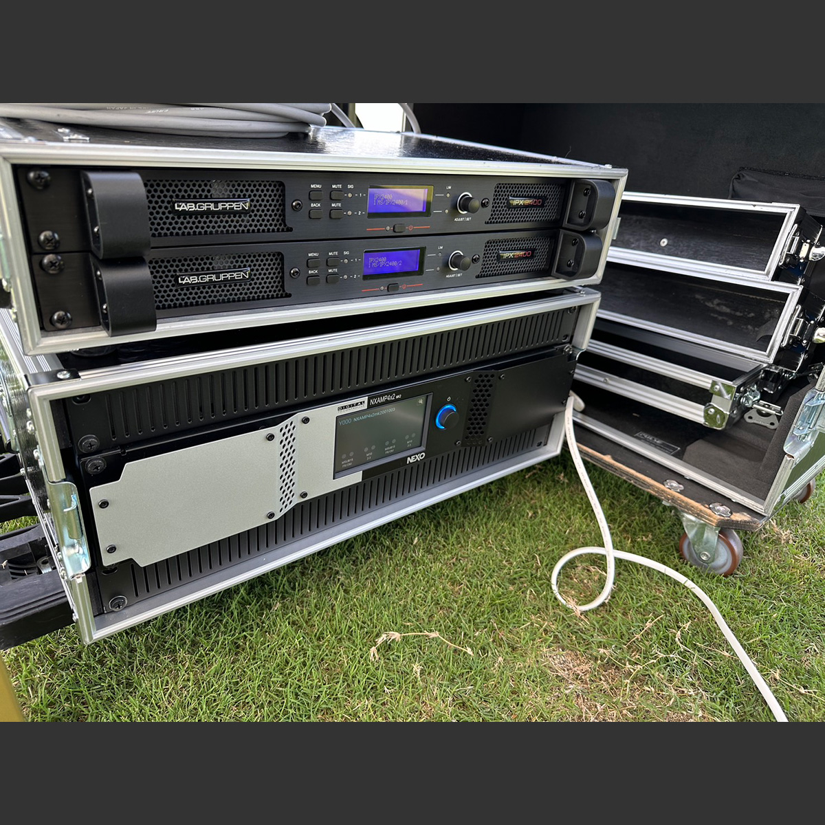 NEXO社製 ラインアレイスピーカ GeoM10 /Msub15 を導入いたしました